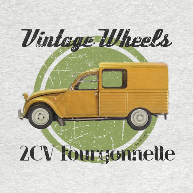 Vintage Wheels - Citroën 2CV Fourgonnette by DaJellah